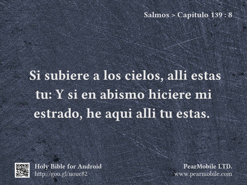 Salmos, Capítulo 139:8